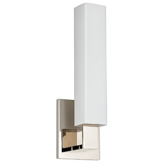 Livingston One Light Bath Bracket in Polished Nickel (70|550-PN)