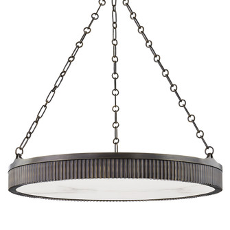 Lynden Eight Light Chandelier in Distressed Bronze (70|532-DB)