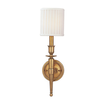 Abington One Light Wall Sconce in Aged Brass (70|4901-AGB)