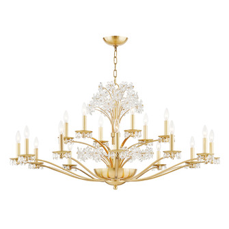Beaumont 20 Light Chandelier in Aged Brass (70|4452-AGB)