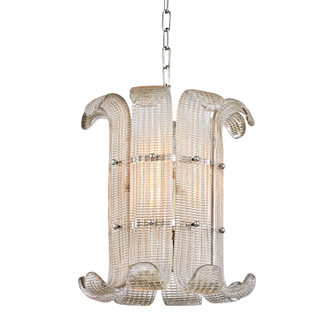 Brasher Four Light Pendant in Polished Nickel (70|2904-PN)