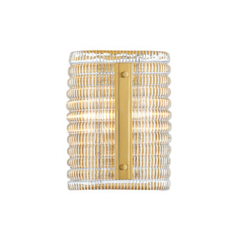 Athens Two Light Wall Sconce in Aged Brass (70|2852-AGB)