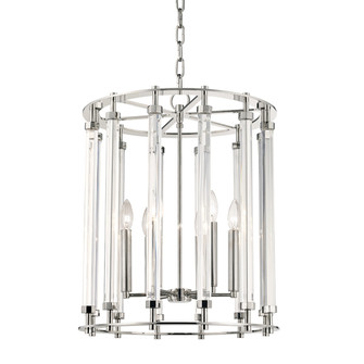 Haddon Six Light Lantern in Polished Nickel (70|2818-PN)