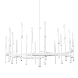 Hathaway 18 Light Chandelier in White Plaster (70|2252-WP)