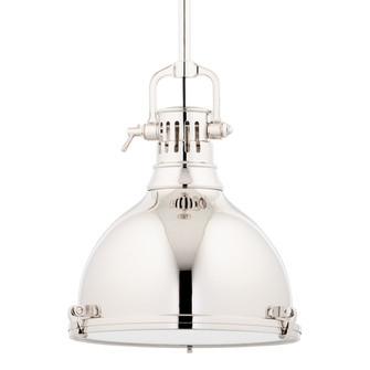 Pelham One Light Pendant in Polished Nickel (70|2212-PN)