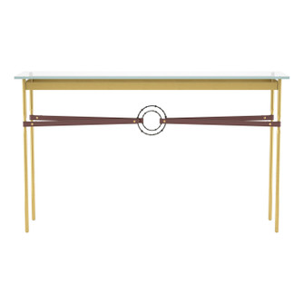 Equus Console Table in Modern Brass (39|750118-86-14-LB-VA0714)