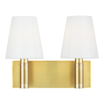 Beckham Classic Two Light Vanity in Burnished Brass (454|TV1022BBS)