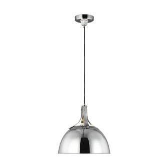 Logan One Light Pendant in Polished Nickel (454|TP1061PN)