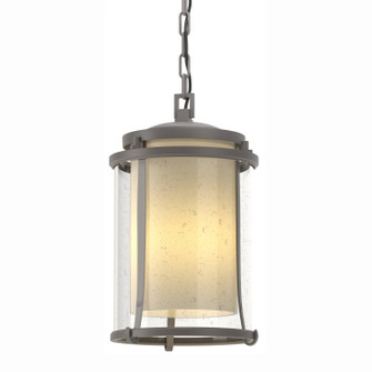 Meridian One Light Outdoor Ceiling Fixture in Coastal Burnished Steel (39|365615-SKT-78-ZS0283)