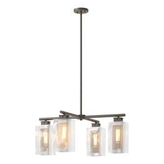 Polaris Four Light Outdoor Pendant in Coastal Dark Smoke (39|364213-SKT-MULT-77-72-ZM0093)