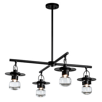 Mason LED Outdoor Pendant in Coastal Dark Smoke (39|364212-SKT-MULT-77-ZM0435)