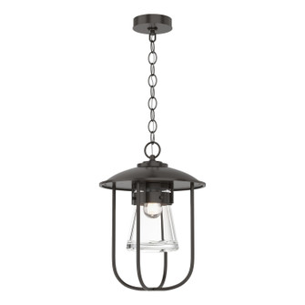 Erlenmeyer One Light Outdoor Pendant in Coastal Oil Rubbed Bronze (39|356010-SKT-14-ZM0467)