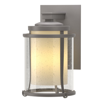 Meridian Meridian Small Outdoor Sconce in Coastal Burnished Steel (39|305605-SKT-78-ZS0296)