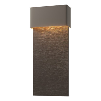 Stratum Stratum Large Dark Sky Friendly LED Outdoor Sconce in Coastal Dark Smoke (39|302632-LED-77-14)