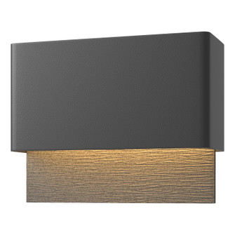 Stratum LED Outdoor Wall Sconce in Coastal Black (39|302630-LED-80-20)