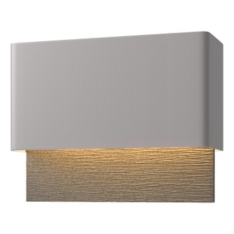 Stratum LED Outdoor Wall Sconce in Coastal Burnished Steel (39|302630-LED-78-20)