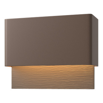 Stratum LED Outdoor Wall Sconce in Coastal Bronze (39|302630-LED-75-77)