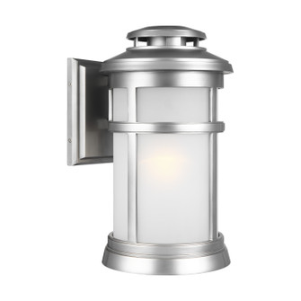 Newport One Light Outdoor Wall Lantern in Painted Brushed Steel (454|OL14302PBS)