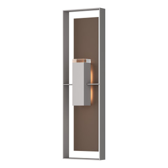 Shadow Box Shadow Box Extra Tall Sconce in Coastal Burnished Steel (39|302608-SKT-78-75-ZM0736)