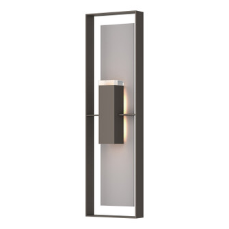 Shadow Box Two Light Outdoor Wall Sconce in Coastal Dark Smoke (39|302608-SKT-77-78-ZM0736)