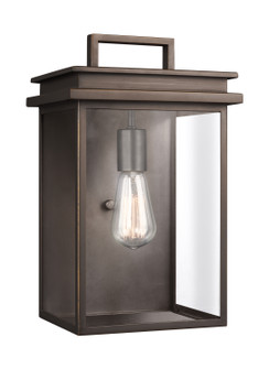 Glenview One Light Outdoor Wall Lantern in Antique Bronze (454|OL13602ANBZ)