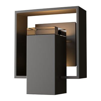 Shadow Box One Light Outdoor Wall Sconce in Coastal Oil Rubbed Bronze (39|302601-SKT-14-14-ZM0546)