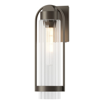 Alcove One Light Outdoor Wall Sconce in Coastal Dark Smoke (39|302556-SKT-77-ZM0742)