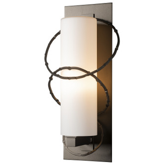 Olympus One Light Outdoor Wall Sconce in Coastal Oil Rubbed Bronze (39|302403-SKT-14-GG0037)