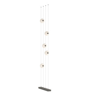 Abacus Abacus 5-Light Floor to Ceiling Plug-In LED Lamp in Natural Iron (39|289520-LED-STND-20-GG0668)