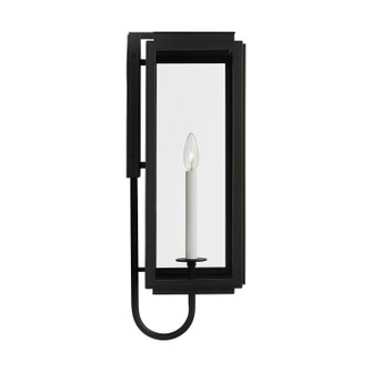 Edgar One Light Wall Lantern in Textured Black (454|LO1011TXB)