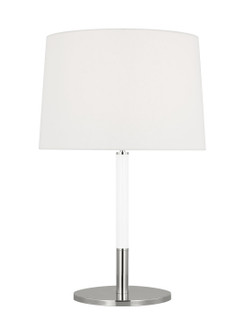Monroe One Light Table Lamp in Polished Nickel (454|KST1041PNGW1)