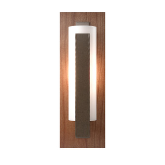 Vertical Bar Forged Vertical Bar Sconce - Cherry or Copper Backplate in Bronze (39|217186-SKT-05-CH-GG0065)