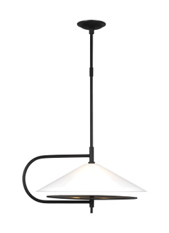 Gesture Two Light Pendant in Midnight Black (454|KP1071MBK)