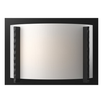 Vertical Bar Forged Vertical Bars Sconce in Black (39|206740-SKT-10-BB0402)