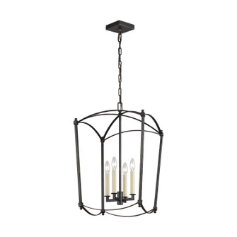 Thayer Four Light Lantern in Smith Steel (454|F3322/4SMS)