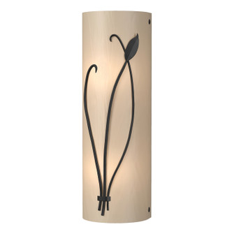 Leaf Forged Leaf and Stem Sconce in Black (39|205770-SKT-LFT-10-BB0410)