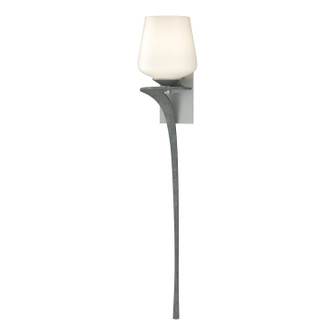 Antasia Antasia Single Glass 1 Light Sconce in Vintage Platinum (39|204710-SKT-LFT-82-GG0236)