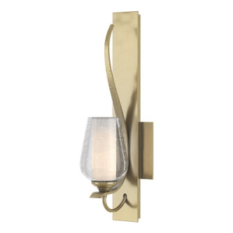 Flora One Light Wall Sconce in Modern Brass (39|203035-SKT-86-ZS0354)