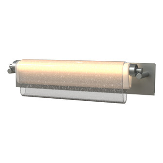 Draped Glass LED Bath Bar in Vintage Platinum (39|202225-LED-82-ZS0740)