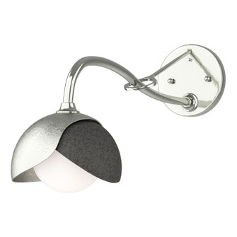 Brooklyn Brooklyn 1-Light Double Shade Long-Arm Sconce in Sterling (39|201377-SKT-85-20-GG0711)