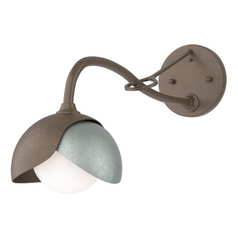 Brooklyn One Light Wall Sconce in Bronze (39|201377-SKT-05-82-GG0711)