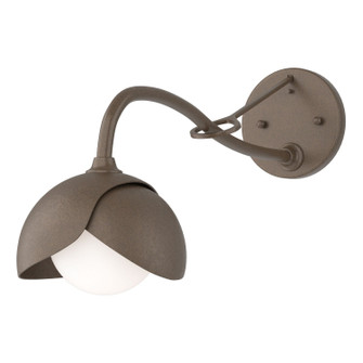 Brooklyn One Light Wall Sconce in Bronze (39|201377-SKT-05-05-GG0711)
