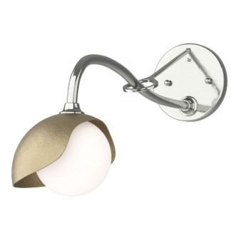 Brooklyn Brooklyn 1-Light Single Shade Long-Arm Sconce in Sterling (39|201376-SKT-85-84-GG0711)