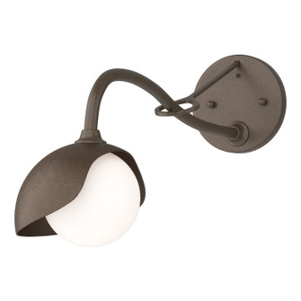 Brooklyn One Light Wall Sconce in Bronze (39|201376-SKT-05-05-GG0711)
