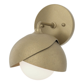 Brooklyn Brooklyn 1-Light Double Shade Bath Sconce in Soft Gold (39|201374-SKT-84-84-GG0711)