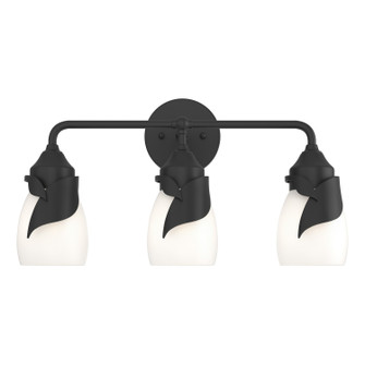 Lapas Three Light Bath Sconce in Black (39|201352-SKT-10-GG0330)