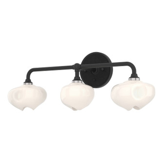 Ume Ume 3-Light Curved Arm Bath Sconce in Black (39|201342-SKT-10-10-FD0710)