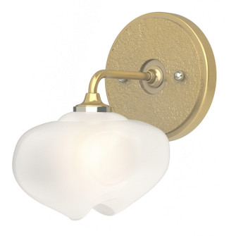 Ume Ume 1-Light Curved Arm Bath Sconce in Modern Brass (39|201340-SKT-86-86-FD0710)