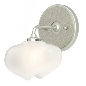 Ume Ume 1-Light Curved Arm Bath Sconce in Vintage Platinum (39|201340-SKT-82-85-FD0710)
