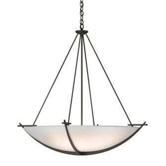 Compass Three Light Chandelier in Bronze (39|194531-SKT-05-GG0170)